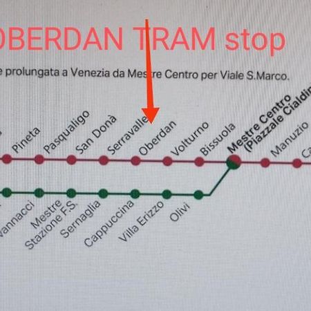 Sunshine30Mt Tram Ingresso Indipendente Wifi Venezia Free Park Apartment Bagian luar foto