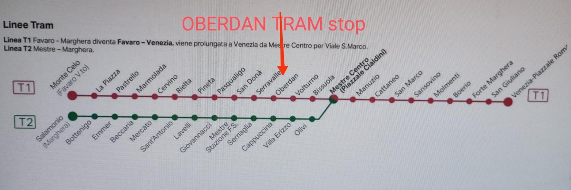 Sunshine30Mt Tram Ingresso Indipendente Wifi Venezia Free Park Apartment Bagian luar foto